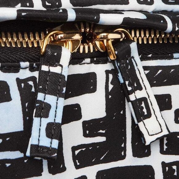 Fendi Blue/Black FF Nylon Small Joshua Backpack Bag - 8BZ048 - Picture 8 of 11